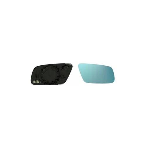 Geam oglinda Audi A3 2000-2003, A6 (C5) 1997-01.2005 , A4 (B5), 01.99-09.2001 , A8 (D2), 1999-12.02 partea dreapta Best Auto Vest Albastra Convexa Cu