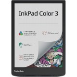 eBook Reader PocketBook InkPad Color 3, ecran tactil color 7.8 E Ink Kaleido&trade; 3, 32GB, IPX8, Bluetooth, WiFi, Stormy Sea