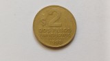 Uruguay-2 Pesos 1998, America Centrala si de Sud