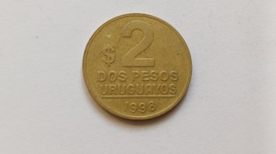 Uruguay-2 Pesos 1998 foto