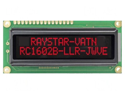 &amp;#039;Afișaj LCD Alfanumeric 16x2 80x36mm LED&amp;#039; foto