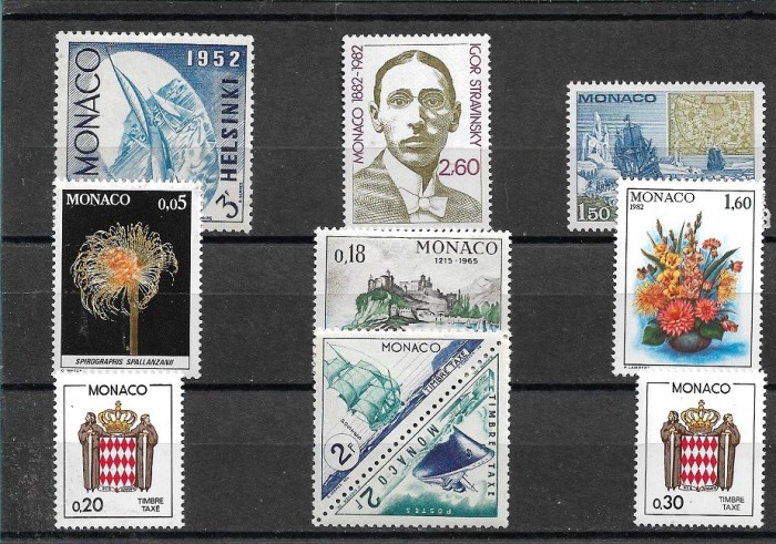 C5916 - lot timbre nestampilate MNH Monaco