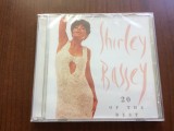 shirley bassey 20 of the best cd disc compilatie muzica pop soul funk jazz usoara EMI records 1996 sigilat nou