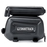 GEANTA BICICLETA CU SUPORT TELEFON PRINDERE PE CADRU IP54 - NEGRU