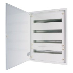 Tablou metalic ST 132 module (4x33) usa plina IP30 Eaton alb BF-U-4 132-C