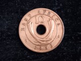 C50 - Moneda foarte veche - 10 centi - Africa de Est - 1952