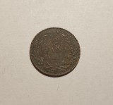 Moneda 2 Bani 1867 Watt - Rară! Rom&acirc;nia, Colecție Numismatică