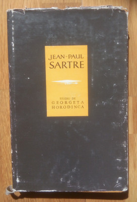Georgeta Horodinca - Jean Paul Sartre -legata, 1080 exemplare, stare foarte buna foto