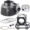 Kit Cilindru ATV Bashan 150cc, Scuter Chinezesc GY6 150, 4T, Racire Aer, Diametru 57.4mm, Bolt 15mm, Piston, Segmenti, Garnituri