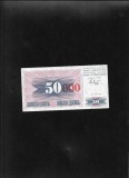 Rar! Bosnia Hertegovina 50000 pe 50 dinari dinara 1993(92) seria53948440