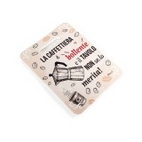 Cumpara ieftin Suport vase fierbinti pluta ceramica multicolora Cafea 15 x 20 H