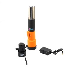 Curatator Electric Solzi de Peste, SofiaCONCEPT&reg;, 6000 Rpm, IPX7, 2000mAh, 98W, Portocaliu/Negru