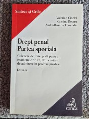 Valerian Cioclei - Drept penal - Partea speciala, editia 5, 2019, 174 pagini, stare buna