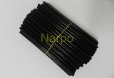 Set bara silicon negru diametru 7mm, 1Kg, 90 buc pentru pistol de lipit