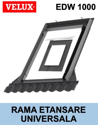 Rama etansare ferestre mansarda Velux EDW 1000 BASIC foto