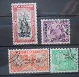 CV1 SERIE COLONII BRITANICE NOUA ZEELANDA / WESTERN SAMOA