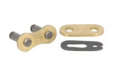 Connecting link type 520 DZ2, tip prindere: pin, intarit, etanșare: non-o-ring, negru/auriu