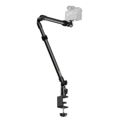 ​Suport Pliabil de Birou cu Ball Head Ulanzi ZJ02 C-clip Folding Bracket T085 foto
