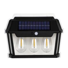 Corp de Iluminat 3W, Incarcare Solara, Montaj pe Tavan, Perete, Autonomie, Tip de Lumina LED, pentru Curte, Gradina, Culoare Lumina Calda / Rece, Perf