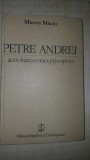 Petre Andrei. Activitatea, conceptia, opera- Mircea Maciu