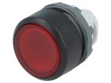 Comutator cu apăsare 22mm roșu IP66