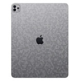 Cumpara ieftin Folie Skin Compatibila cu Apple iPad Pro 12.9 (2020) - ApcGsm Wraps HoneyComb Silver, Oem