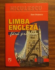 Dan Du?escu - LIMBA ENGLEZA FARA PROFESOR (2006) - Impecabila! foto