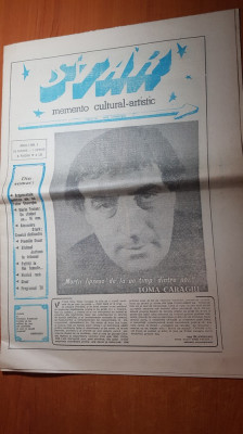 ziarul star 26 martie 1990 anul 1,nr.1 -prima aparitie a ziarului foto