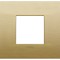 Rama Ornament 2M metal pentru doza de 3M Vimar Arke alama periata 19652.12