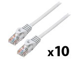 Cablu patch U/UTP 5e litat CCA PVC gri 1,5m 26AWG