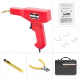 Cumpara ieftin Pistol Profesional de Lipit/Sudat Plastic, cu Trusa pentru Repararea Fisurilor, 50W, 200 Capse, Inclusiv Geanta de Transport, Rosu, Polipropilena