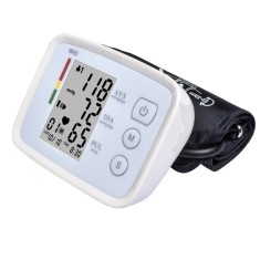 Tensiometru de brat JustZEN&reg; A155, 0-280 mmHg, complet automat cu senzor de mare precizie, Ecran LCD, avizat medical