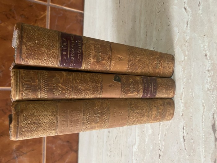 Corespondența literară-Baronul de Grimm,1812