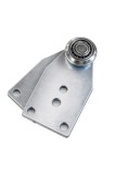 Carucior cu rulment pentru culisare prelata, 24 mm - 2 placute de fixare