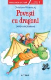 Povesti cu dragoni. Carte cu pictograme. Citesc cu ajutor (nivelul 1)