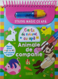 Animale de companie - Stiloul magic cu apă - Hardcover - Flamingo