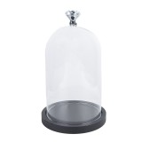 Cumpara ieftin Platou decorativ lemn sticla 14x25 cm