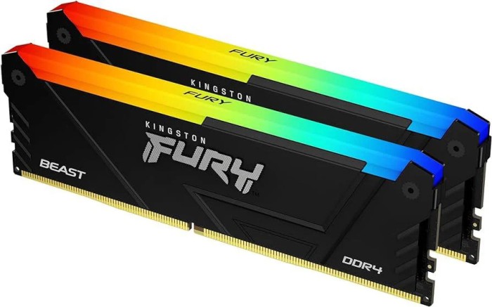 Memorie RAM Kingston Fury Beast, DIMM, DDR4, 16GB, 3200MHz, CL16,