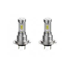Set 2 leduri H7 Canbus, 6000k, 80W, luminozitate 2000 Lm, 12V-24V