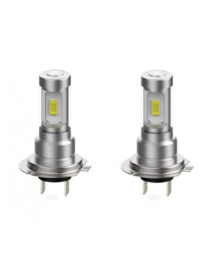 Set 2 leduri H7 Canbus, 6000k, 80W, luminozitate 2000 Lm, 12V-24V foto
