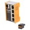 Switch Ethernet Neadministrabil 5 Porturi 18-30VDC UF05T