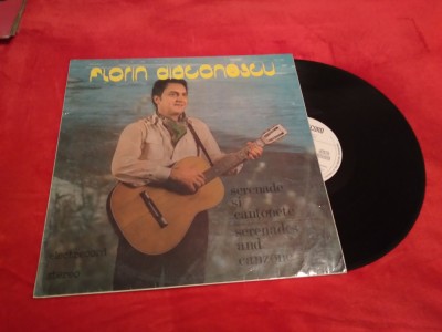 VINIL FLORIN DIACONESCU-SERENADE SI CANTONETE ECE 02469 DISCUL STARE EXCELENTA foto