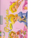 Bloc de colorat Printese. Cu abtibilduri