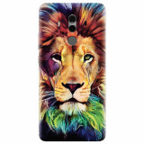 Husa silicon pentru Huawei Mate 10, Colorfull Lion