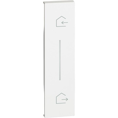 Placa controler simbol IN OUT 1M Living Now Bticino alb KW40 foto