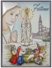 Icoana Maica Domnului de la Fatima 4x6 cm