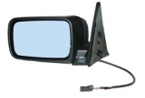 Oglinda exterioara Bmw Seria 5 E34 din 1992-06.1996 partea stanga View Max Albastra Flat Carcasa neagra cu 4 pini