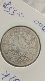 Monedă 1 Mark 1876, argint 900