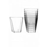 Set 20 Pahare Shot, 60 ml, 4.7x5,2 cm, Transparent, Plastic Reutilizabile