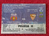 Bilet meci fotbal STEAUA BUCURESTI - FC SEVILLA (UEFA CUP 15.02.2007)